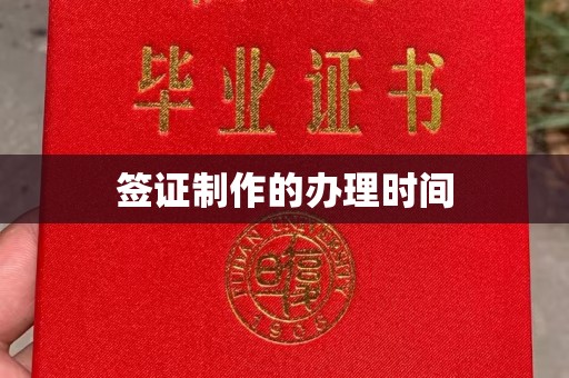 成县签证制作的办理时间